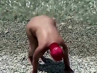 Big Ass During Playful Water Wrestling